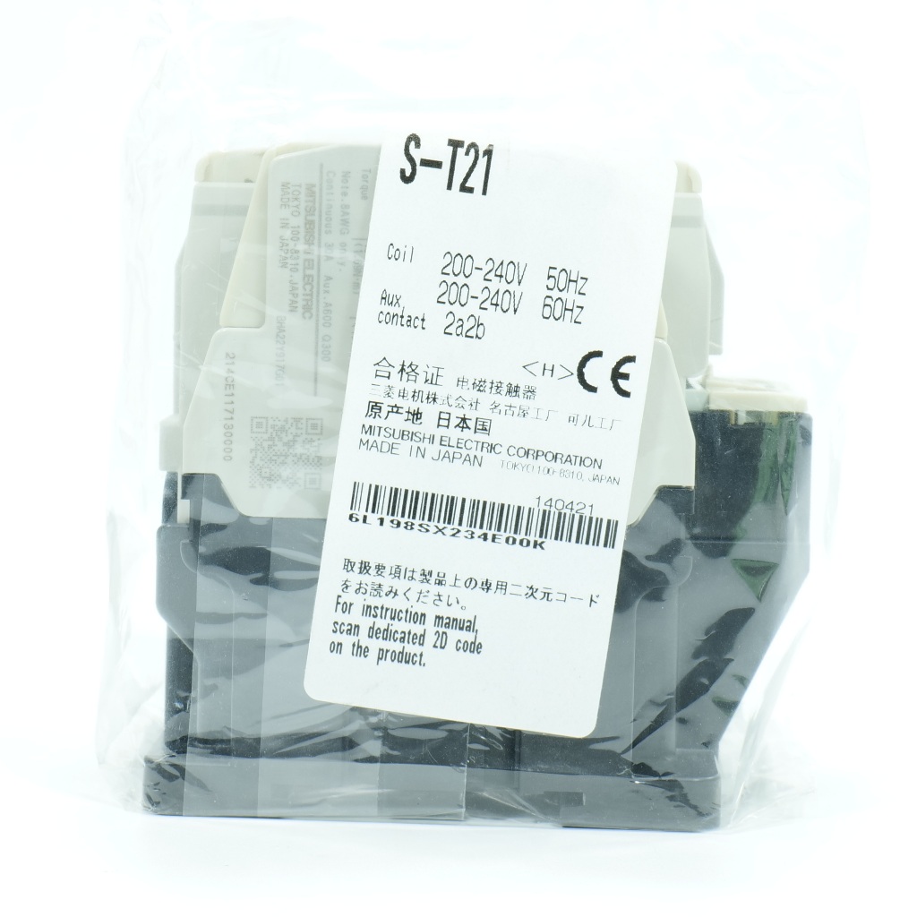 S-T21 MITSUBISHI S-T21 MAGNETIC S-T21 CONTACTORS S-T21 แมกเนติกคอนแทกเตอร์ S-T21 MITSUBISHI ST21