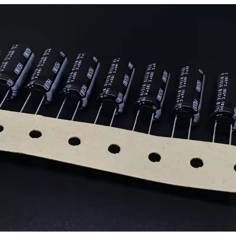 คาปาซิเตอร์ 1000uF 16V 105C NICHICON HD Series 10x20mm Super Low Impedance 16V1000uF Aluminum Electr