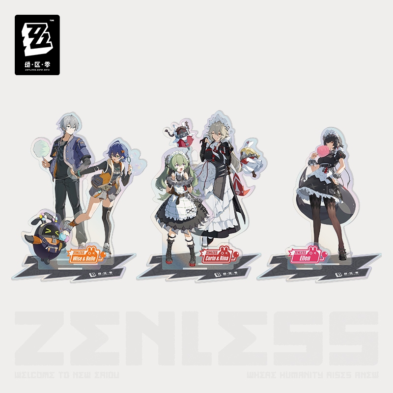[ พร้อมส่ง / Official ] Zenless Zone Zero Hoyoland Korea Event - Character Standee ZZZ สแตนดี้ ตัวละ