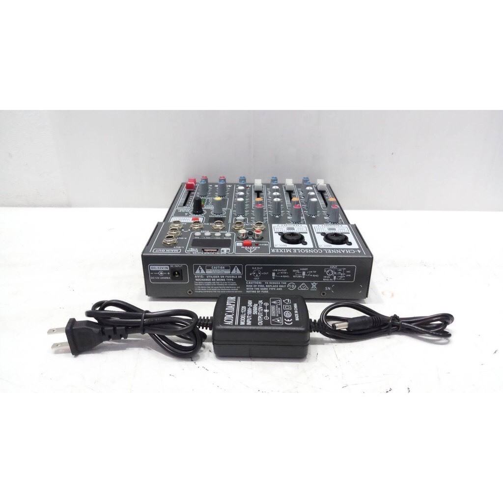 mixer เครื่องเสียง มิกเซอร์บลูทูธ 4ช่อง มิกเซอร์12v ใช้ได้ทั้งไฟบ้าน🏠 และไฟรถ🚗 มิกเซอร์ KT-P4 A-One ktp4 มิคปรับเสียง