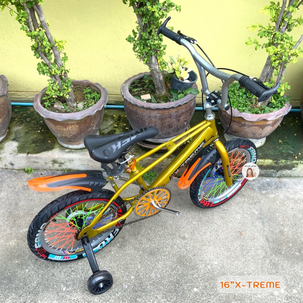 🔥ใหม่ล่าสุด🔥 จักรยานเด็ก 16นิ้ว X-TREME Umeko Haro ฮาโร่ จักรยานเด็กเท่ห์ ผู้ชาย จักรยานเด็กโต - รูปที่ 3