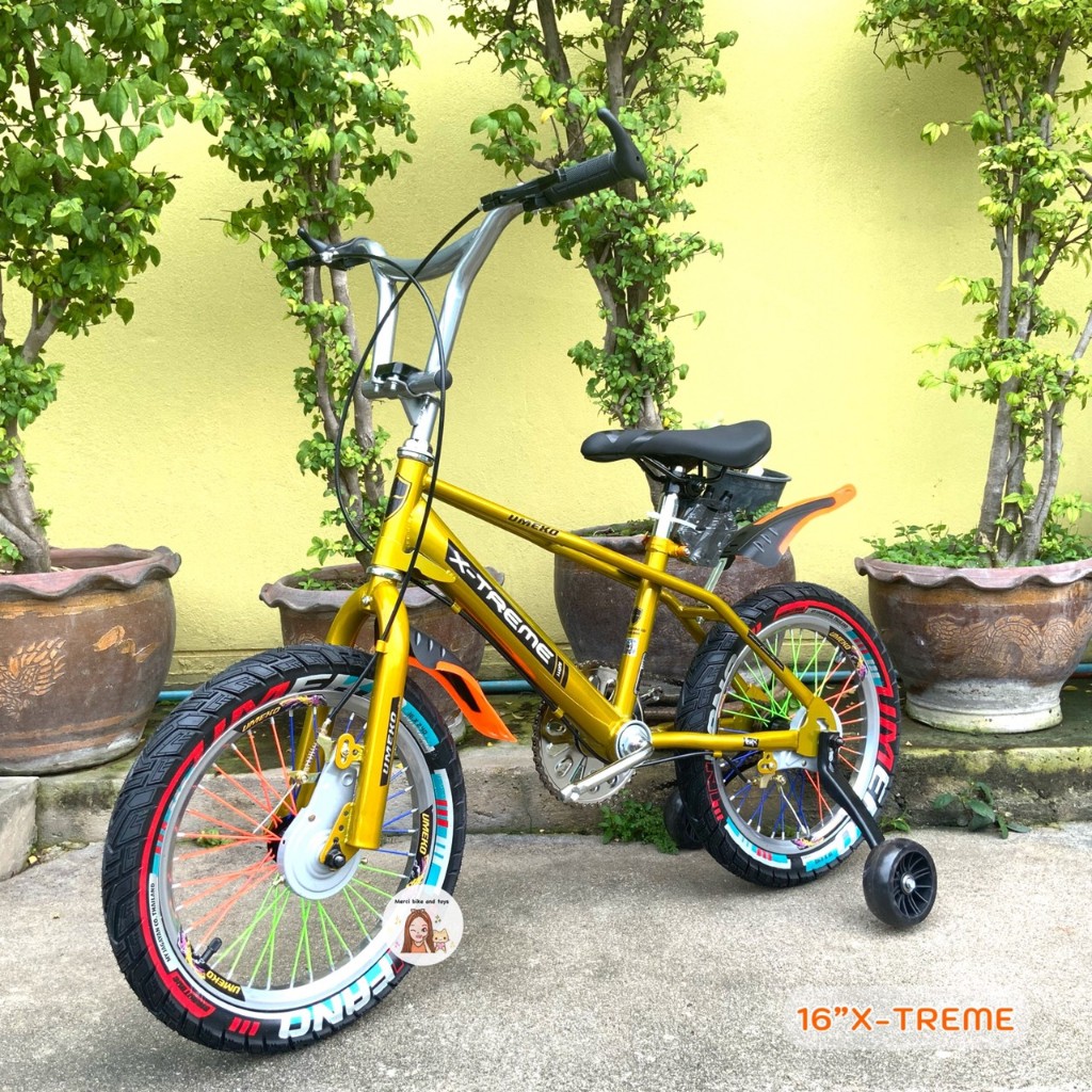 🔥ใหม่ล่าสุด🔥 จักรยานเด็ก 16นิ้ว X-TREME Umeko Haro ฮาโร่ จักรยานเด็กเท่ห์ ผู้ชาย จักรยานเด็กโต - รูปที่ 5