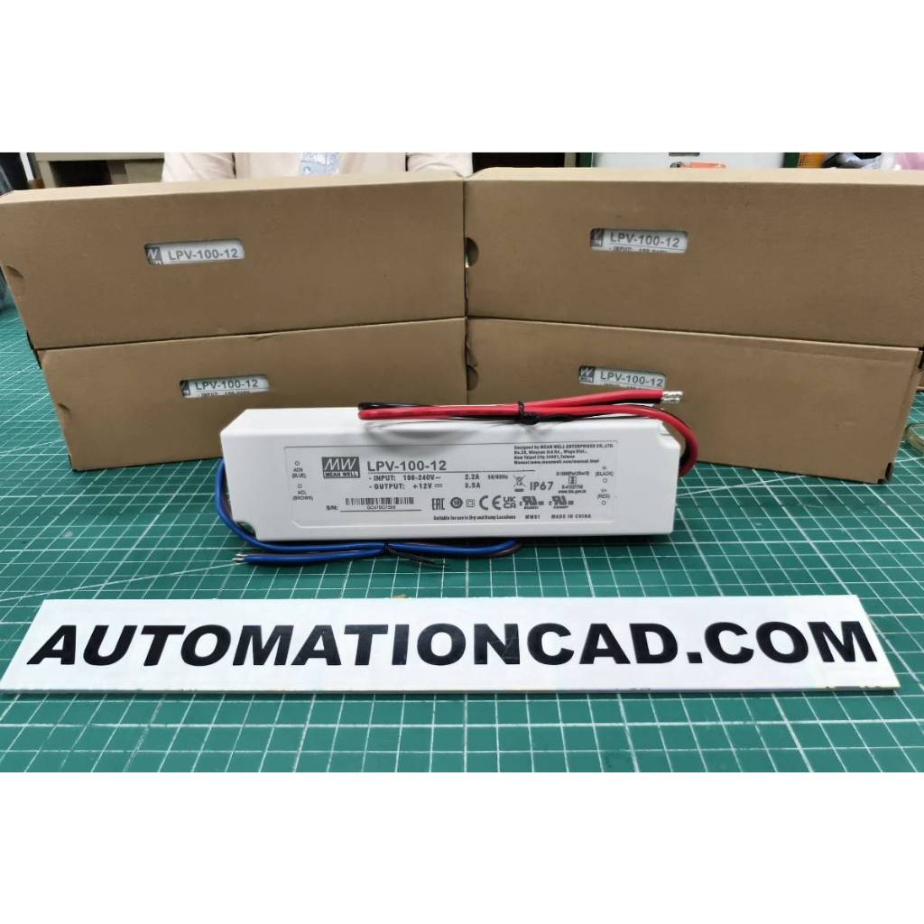 LED Driver LPV-20-12 LPV-35-12 LPV-60-12 LPV-100-12 สวิทชิ่งเพาเวอร์ซัพพลาย Switching power supply MEANWELL - รูปที่ 6