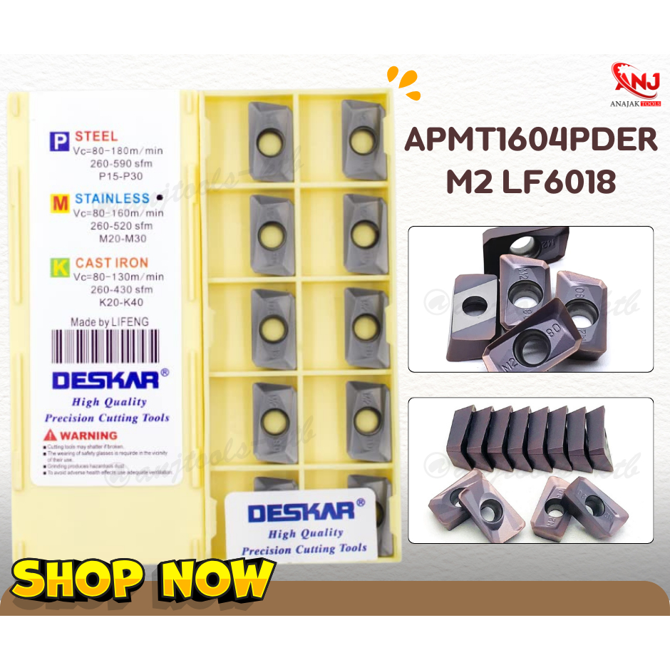 เม็ด Insert APMT1604PDER-M2 LF6018