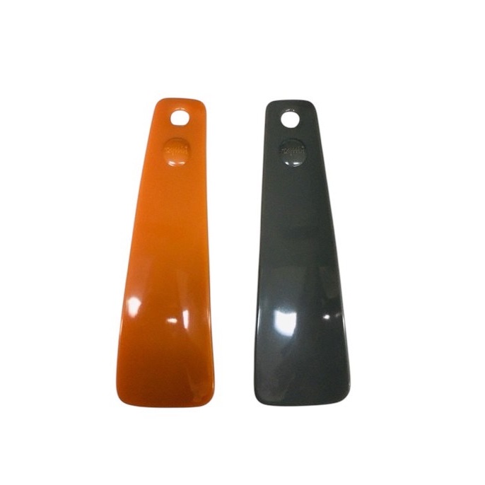 TAYWIN ช้อนรองเท้า 1 อัน สำหรับช่วยใส่/ถอดรองเท้า สำหรับผู้หญิงและผู้ชาย(คละสี ส้ม/เทา)