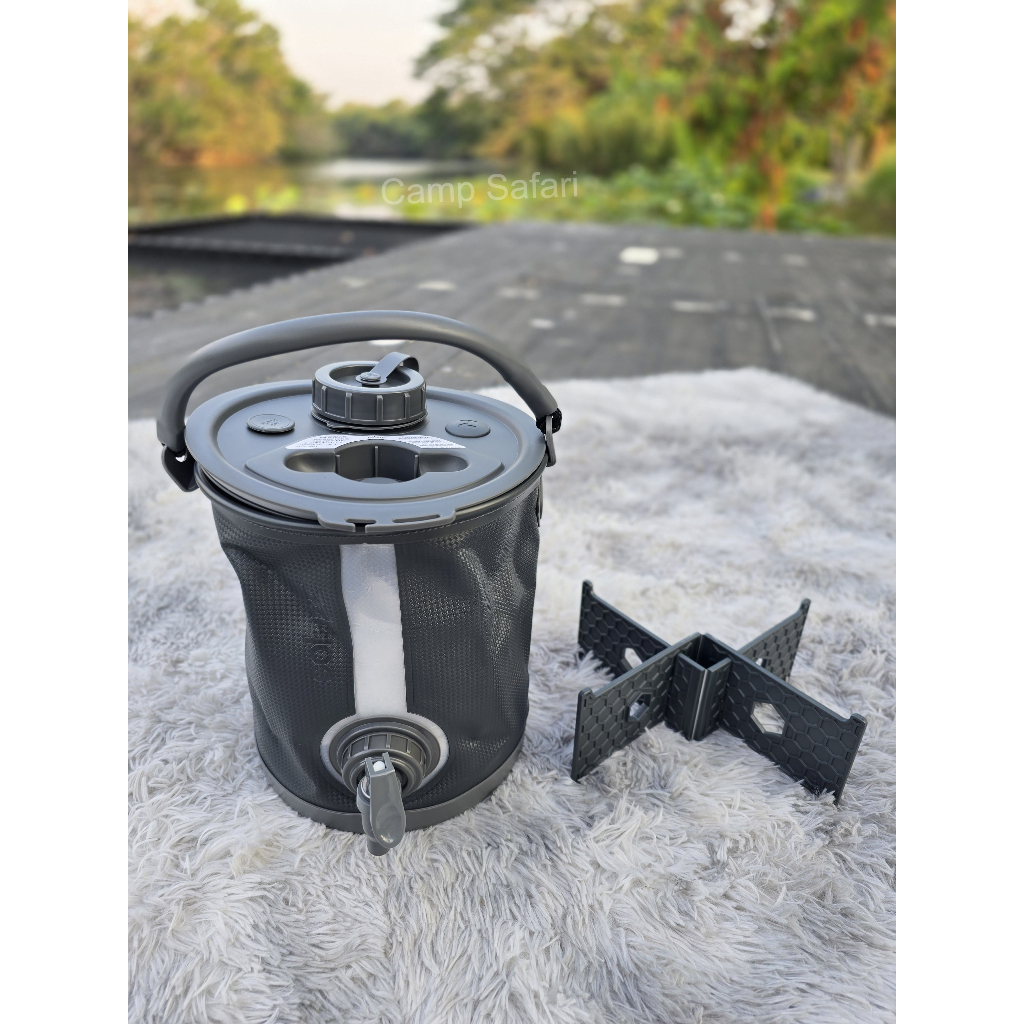 ถังน้ำ Colapz Collapsible 2-in-1 Water Dispenser & Bucket (2.1 Gallons) + ขาตั้ง มี3สี