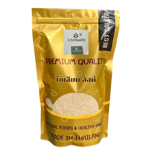 Unihealth Psyllium Husk ไซเลี่ยมฮัสก์ พรีเมียม 1 Kg | ไฟเบอร์ธรรมชาติสูง เสริมมื้อคลีน ขับถ่ายสะดวก 