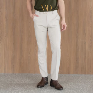 [ขายดี] กางเกงสแล็คชิโน่ขายาว ทรงขากระบอกเล็ก คลาสสิคและวินเทจ- WDNSDAY Retro Chino Pants