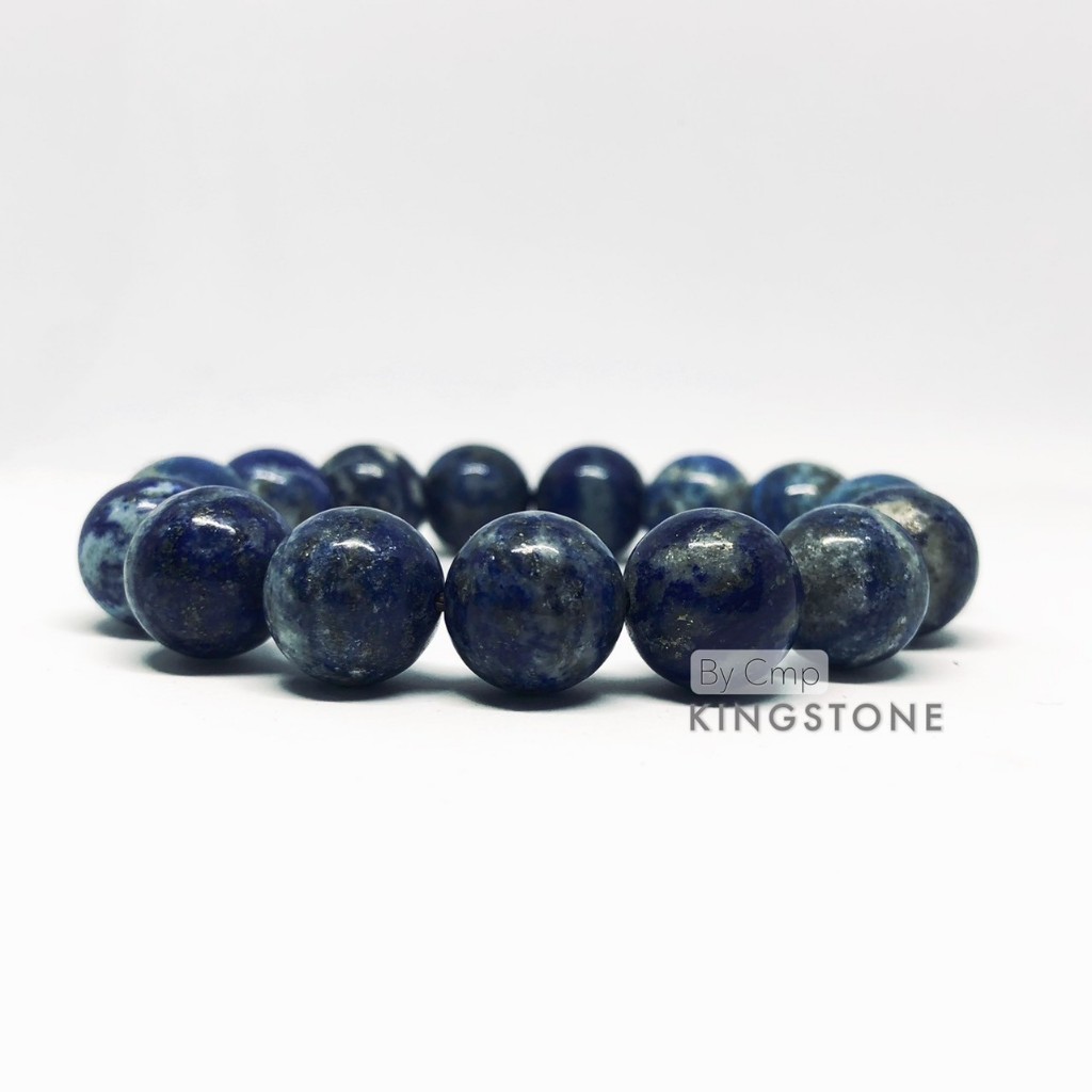 LAPIS LAZULI PREMIUM ลาพิส ลาซูลีแท้ เกรดพรีเมียม หินแห่งเทพเจ้า หินแห่งพลัง อำนาจ 6 8 10 12 มม.สร้อ