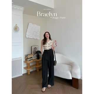 SRN-28 | Braelyn Baggy-Pants กางเกงทรงกระบอกใหญ่ (XS-3XL)