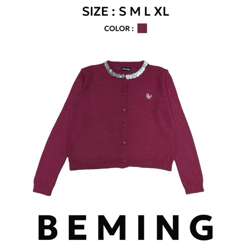 Beming.bkk - BMG Knit Cardigan (Bemingtop638)
