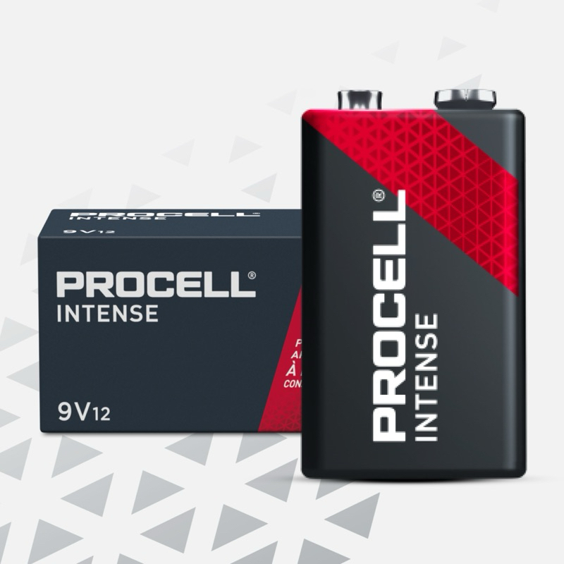 🛵 ส่งด่วน 🚀 New ‼️ ถ่าน Procell Alkaline Intense 9V รุ่นใหม่ใช้งานนานขึ้น