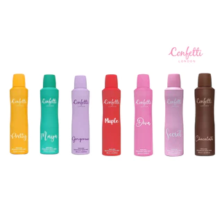 Confetti London Deodorant Spray 250ml / คอนเฟตติ ลอนดอน สเปรย์ระงับกลิ่นกาย 250 มล. / G1