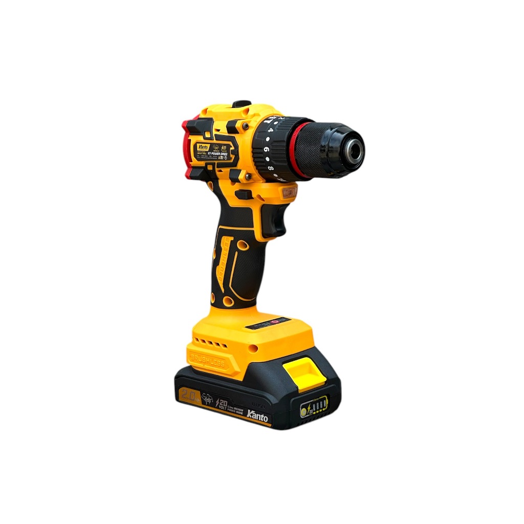 KANTO สว่านกระแทกไร้สาย 3 ระบบ 20V รุ่น KT-POWER-DR03 | สว่านไร้สาย สว่านแบตเตอรี่ - รูปที่ 4
