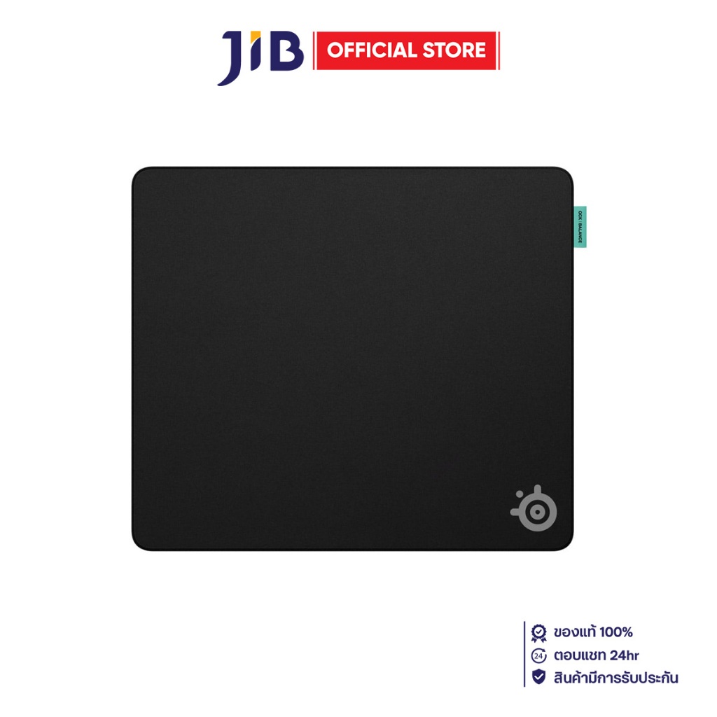 MOUSE PAD (เมาส์แพด) STEELSERIES QCK PERFORMANCE BALANCE SIZE L - BLACK