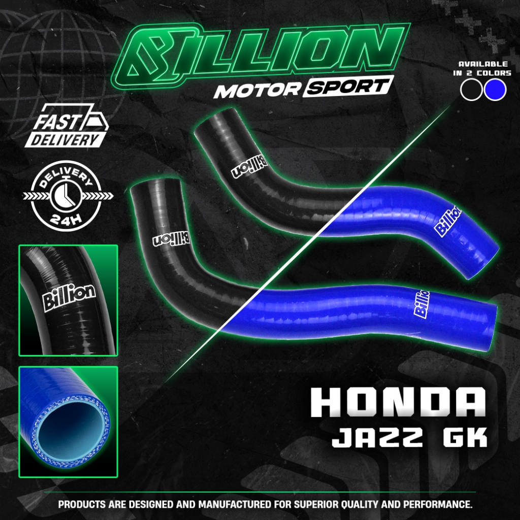ท่อน้ำ Billion Honda Jazz GK (2ชิ้น)