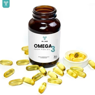 VIKKASKINCARE : DR.JADE Omega - 3 From Fish Oil โอเมก้า -3 จากน้ำมันตับปลา