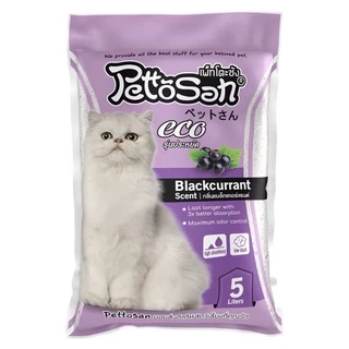 ทรายแมวเพ็ทโตะซัง Pettosan ขนาด 5 ลิตร (ยกกระสอบ) มี 6ถุง*5ลิตร =30 ลิตร