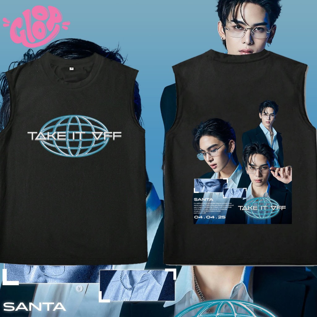 JASPER เสื้อกั๊กแฟชั่นสำหรับผู้ชาย TAKE IT OFF -JASPER men tanks S-3XL