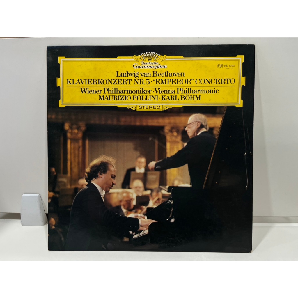 1LP Vinyl Records แผ่นเสียงไวนิล  LUDWIG VAN BEETHOVEN Klavierkonzert Nr.5 · "Emperor" Concerto  MG 