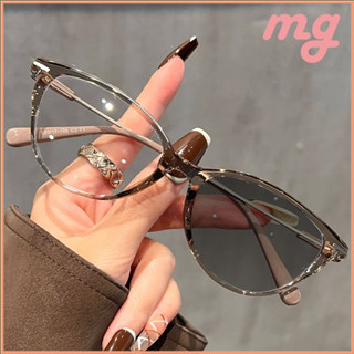 [จัดส่งในกทม]แฟชั่นเกาหลี แว่นกรองแสง แว่นสายตาสั้น-100°ถึง-…
