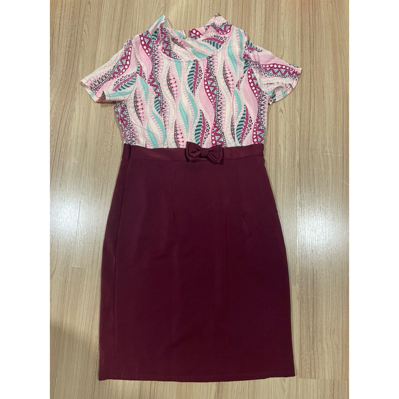 เดรสป้ายNuchy(ส่งต่อ)S,Mใส่ได้