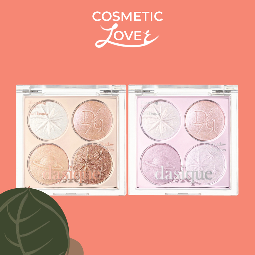 ❤️ Dasique Starry Night Shadow Palette 2.4g พาเลตกลิตเตอร์ ชิมเมอร์เนื้อละเอียด อายแชโดว์ สแตร์รี่ ไ