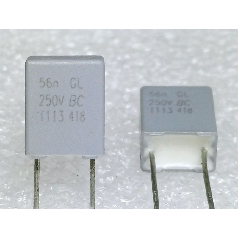 Vishay BC MKT 418 0.056uf 56nf 563 250V Metallized Polyester Film Capacitor ตัวเก็บประจุ คาปาซิเตอร์