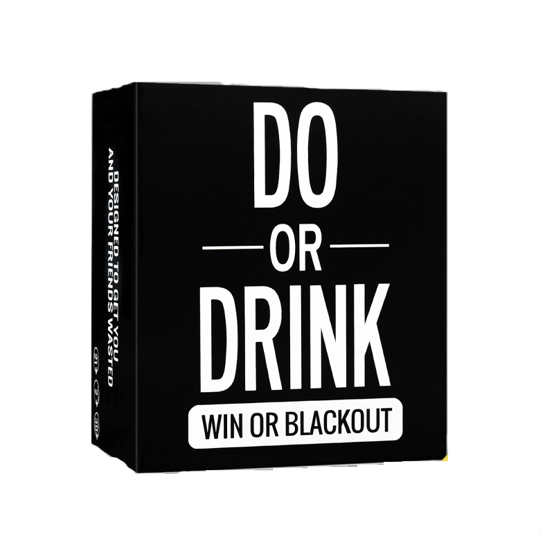 Do or Drink - Party Card Game - for College, Camping, Parties - Funny for Men & Women
