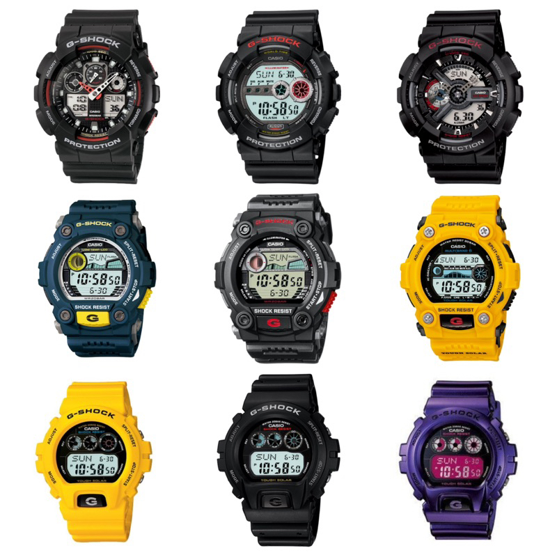CASIO G-SHOCK REPLACEMENT PART HARDCASE GA-110,GA-700,DW-6900,G-9000,G-9300,G-6900,G-7900
