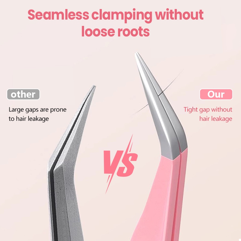 แหนบคีบขนตา 12ซม. สเตนเลส แบบโค้ง สําหรับ แต่งหน้า แหนบความแม่นยํา ที่คีบสติ้กเกอร์ - รูปที่ 2