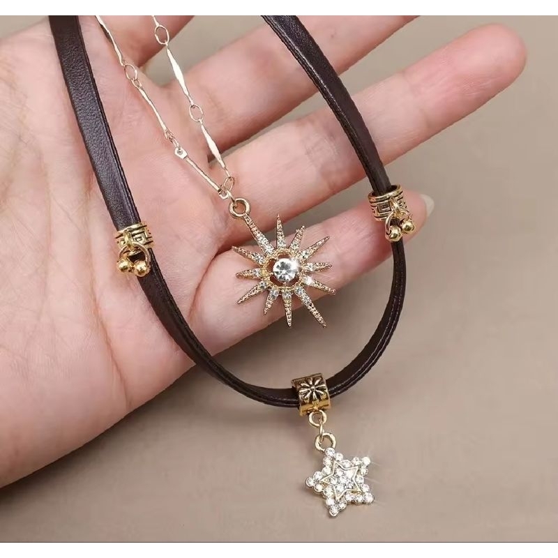 พร้อมส่งจากไทย 🇹🇭  สร้อยคอสไตล์วินเทจโบฮีเมียน - รูปที่ 4