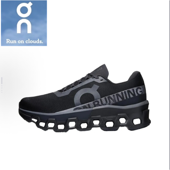 On Cloudmonster 2  black  ของแท้ 100%