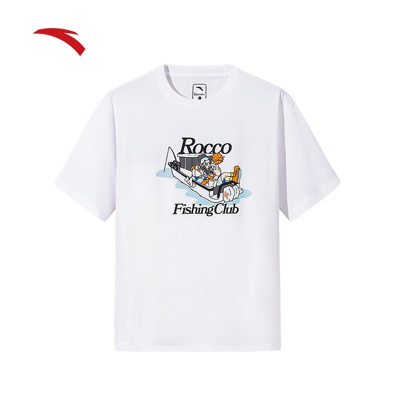 ANTA  เสื้อยืดสั้นชาย 1525B1165 Official Store