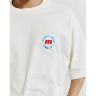 maison KEEPS | The Oversized Diner Tee | Unisex | เสื้อยืด ทรง oversized ผ้านุ่มพิเศษ | มีให้เลือก 2 Size อก 44" และ48''