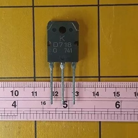 ทรานซิสเตอร์2SD718ขยายเสียง