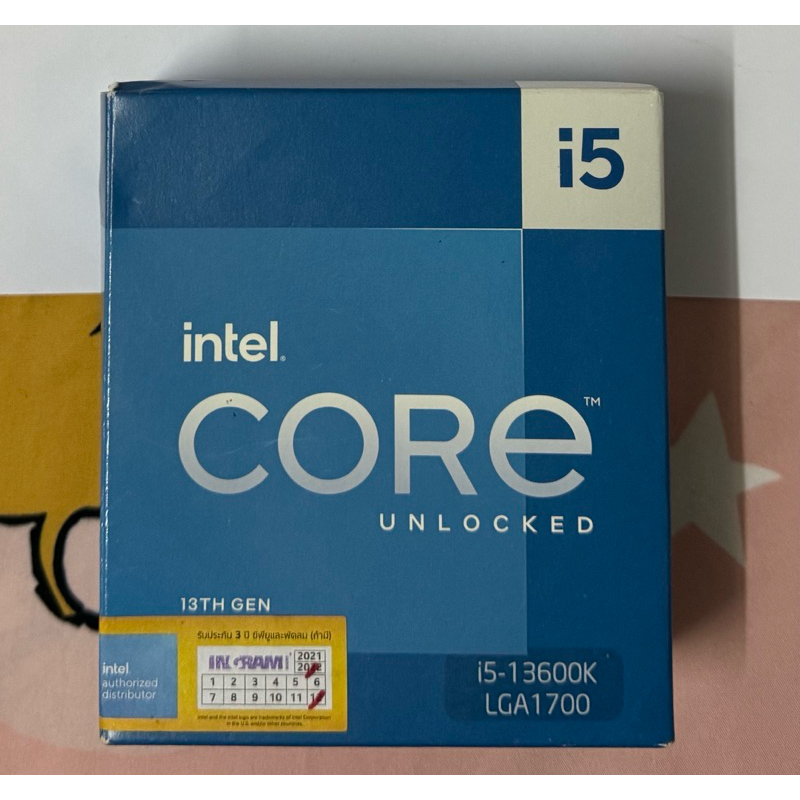 (มือสอง)I5 13600K มือสอง ครบกล่อง ประกันยาวๆ ใช้งานปกติ