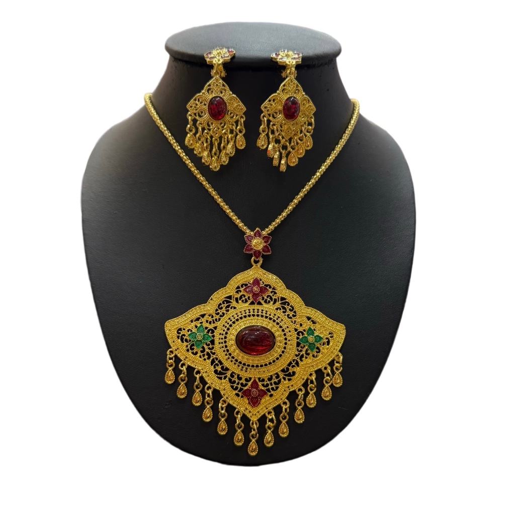 Accessories สร้อยคอ เครื่องประดับชุดไทย ชุดล้านนา ชุดสร้อยคอพร้อมต่างหู
