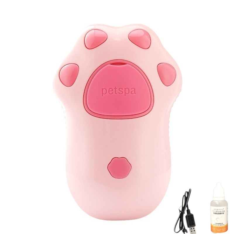 3 in 1 แปรงไอน้ํา   ที่แปรงขนแมว หวีแมว แปรงหวีขนสุนัข ป้องกันน้ํากระเซ็น พร้อมสเปรย์ไอน้ํา สําหรับนวดขนสัตว์เลี้ยง แมว - รูปที่ 5