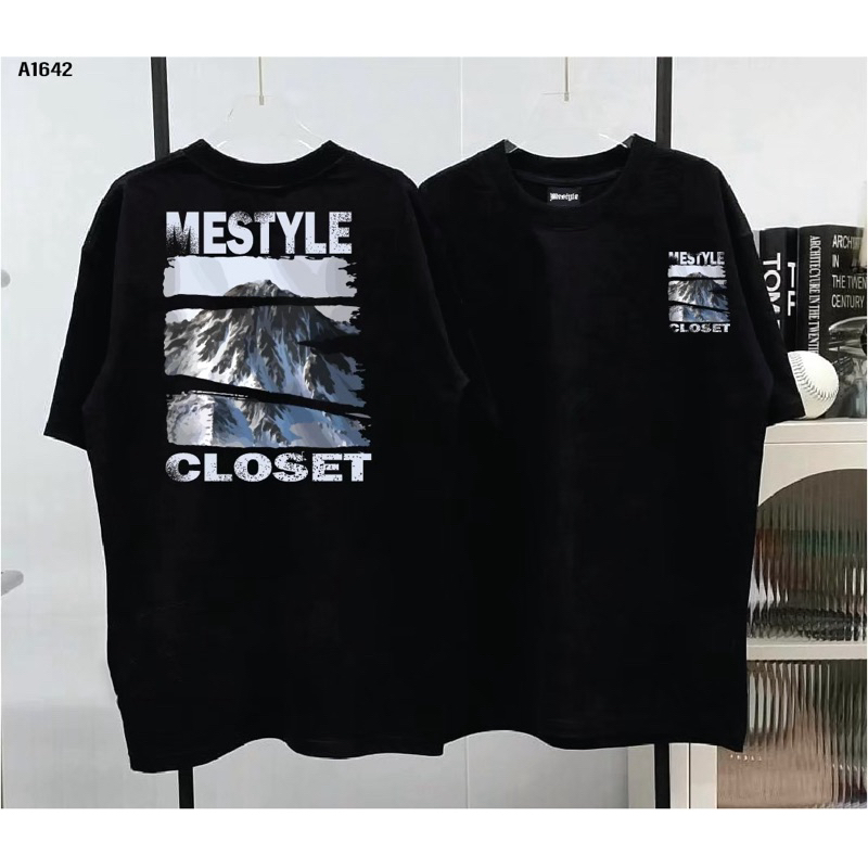 เสื้อยืด ผ้าCotton100% สกรีน หน้า-หลังแบบดิจิตอล เนื้อผ้าหนานุ่ม A1642-แขนสั้น