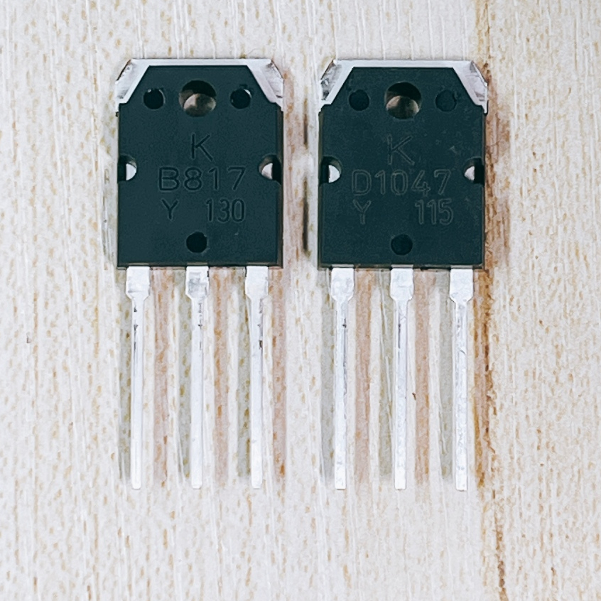 (จำนวน 1คู่) Transitor เบอร์ B817-D1047 ยี่ห้อ K.E.Cของแท้