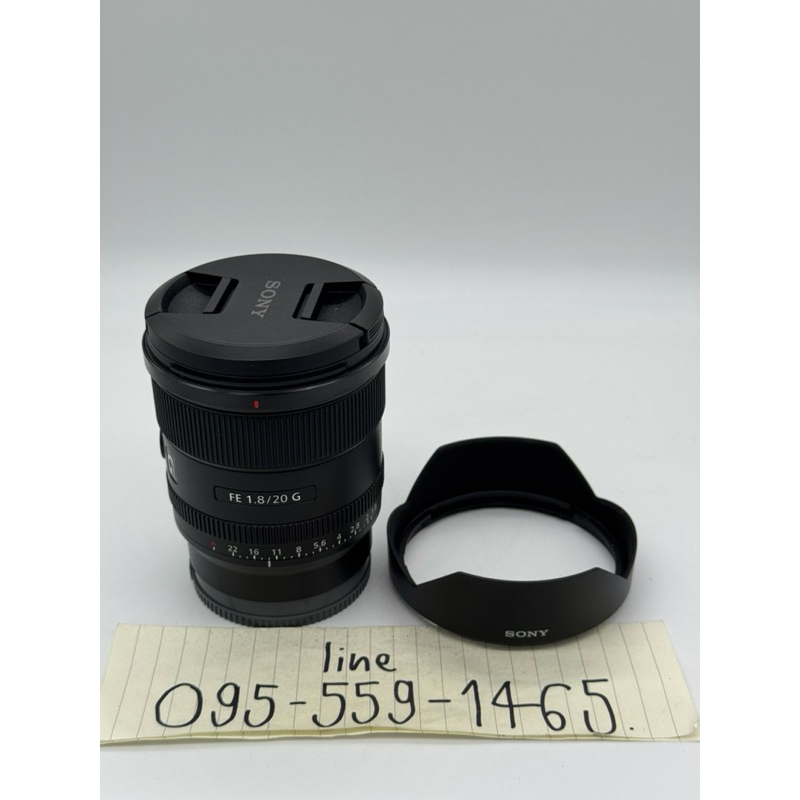 เลนส์ Sony FE 20 f1.8 G อปกศ