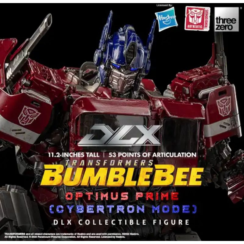 Threezero - " Transformers: Bumblebee " DLX Optimus Prime (Cybertron Mode) [ Genuine Authentic Figur
