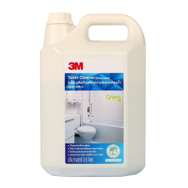 3M น้ำยาล้างห้องน้ำ ขนาด 3.5 ลิตร รุ่นฉลากเขียว รูปที่ 3