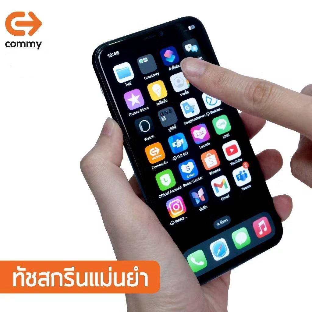 Commy หน้าจอสำหรับ i7Plus/8Plus/X/Xr/XsMax/11/11ProMax/12/12ProMax/13 ฟรีซีลกันน้ำ รับประกัน1ปี LCD Display จอiPhone - รูปที่ 7