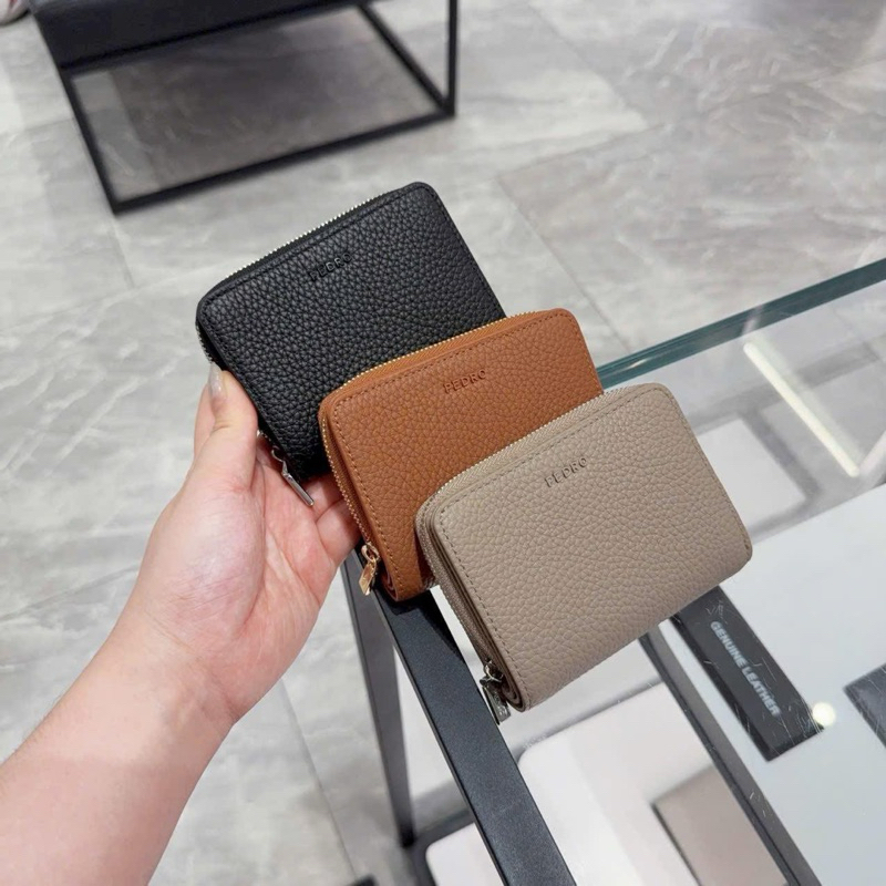 PEDRO Studio Leather Bi-Fold Wallet (100% Authentic)