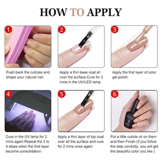 Nail.World เครื่องอบเล็บเจล 6W Mini UV LED ชาร์จ USB ขนาดเล็กพกพาสะดวก เป่าเล็บให้แห้งเร็วที่บ้าน ขนาดเล็ก สีชมพู