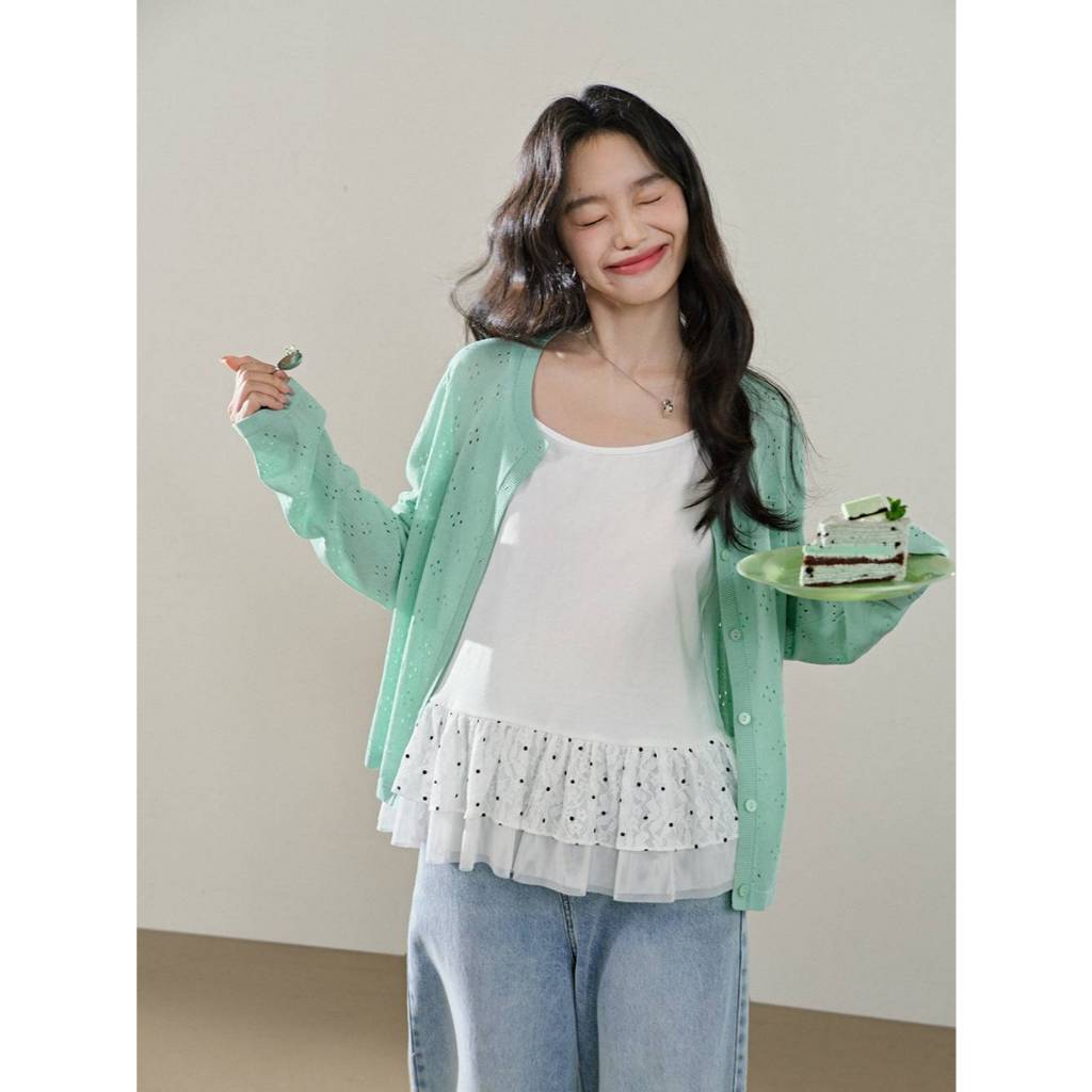 [พร้อมส่ง] KUOSE : Knit Cardigan