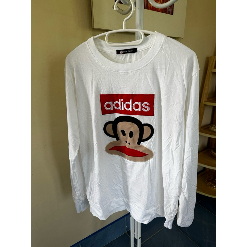 เสื้อกันหนาวคอกลม ผ้าบาง Paul Frank