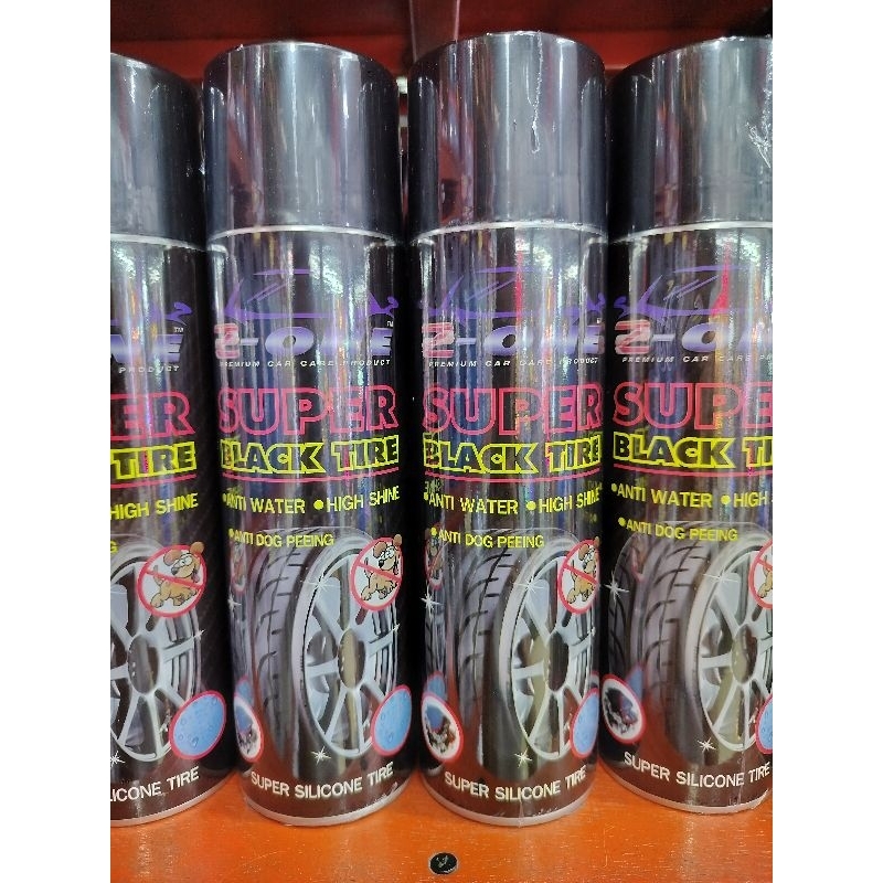 Super Black Tire Spray